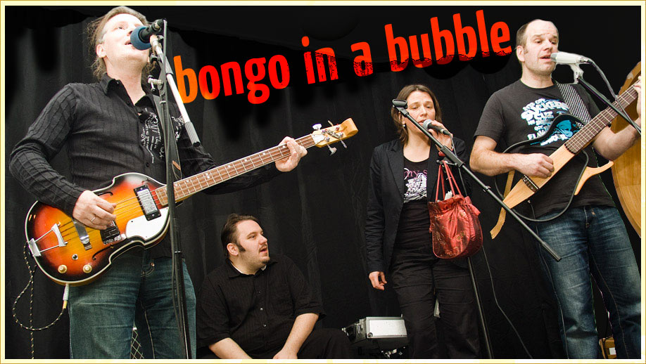 Bongo in a bubble beimKleinunstabend Bremen Kulturhaus Pusdorf